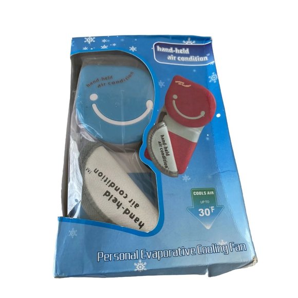 Hand Held Personal Air Conditioner New In Box Battery Operated AC for Travel - Picture 3 of 11